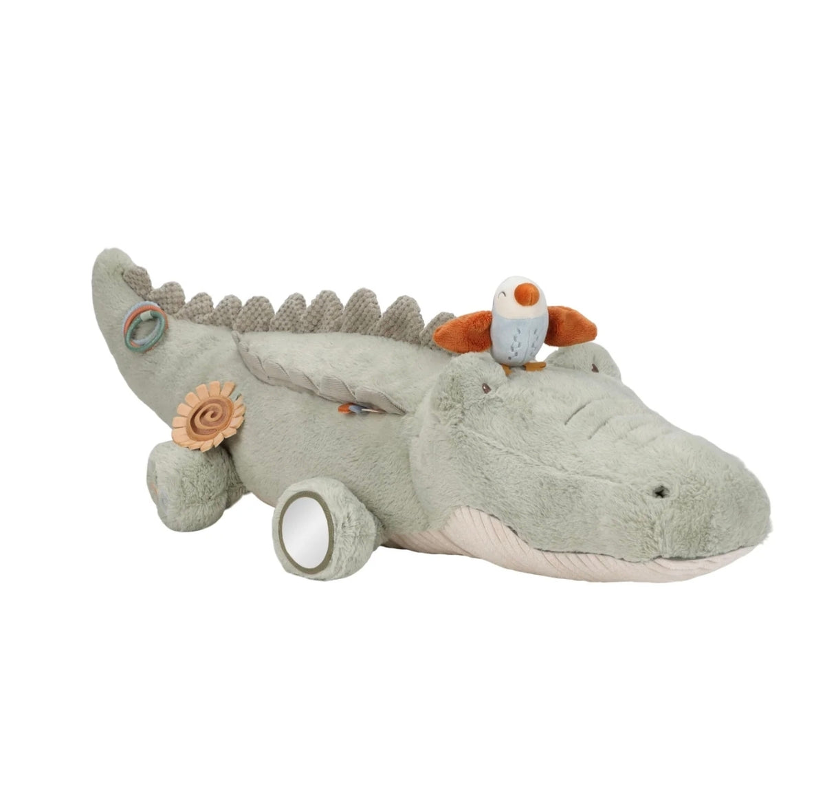 Peluche d'activités Crocodile  - Safari - Little Dutch
