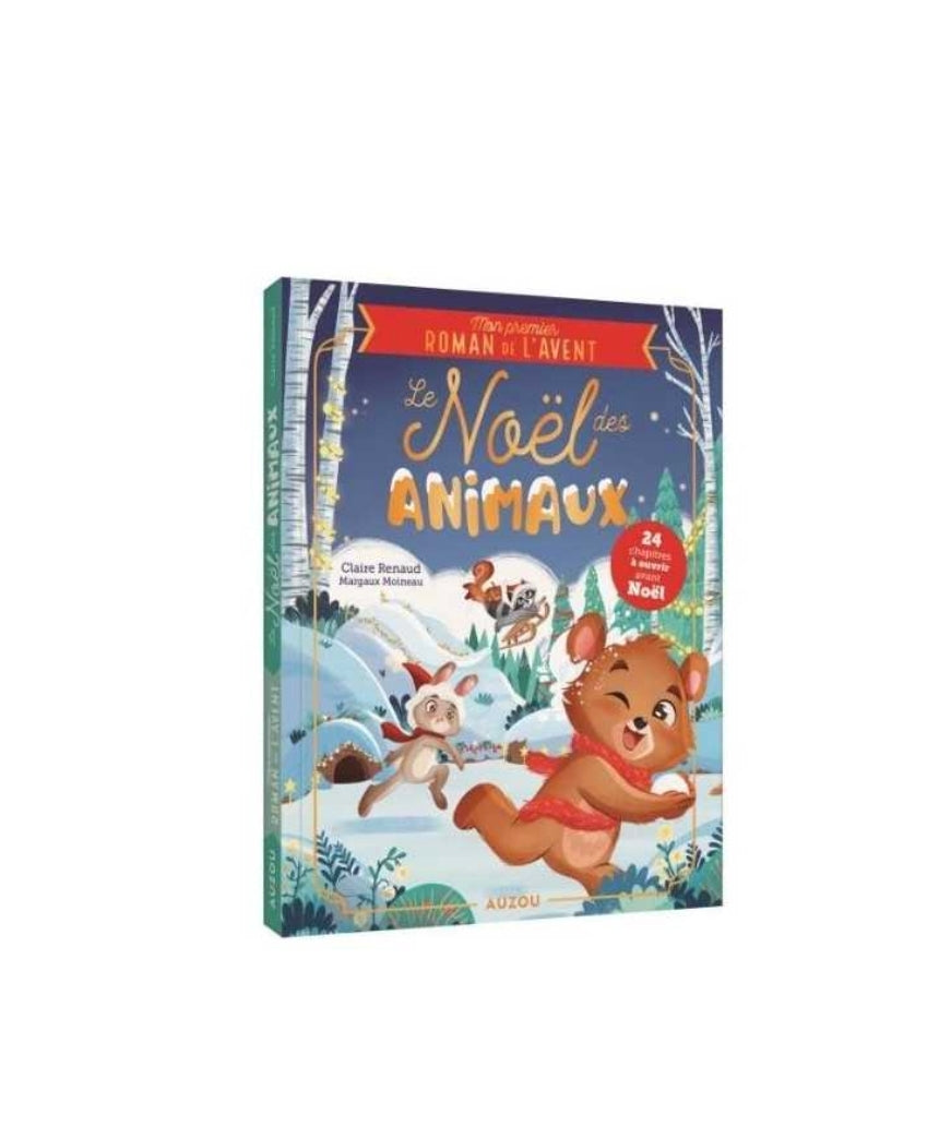Mon Premier Roman de l'avent - Le Noël des Animaux - Auzou