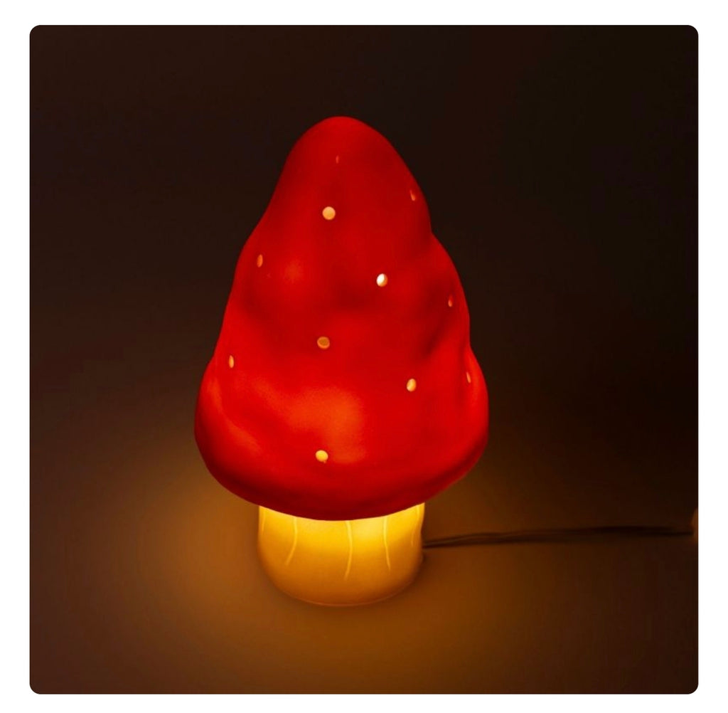 Petite lampe champignon - Rouge - Egmont Toys